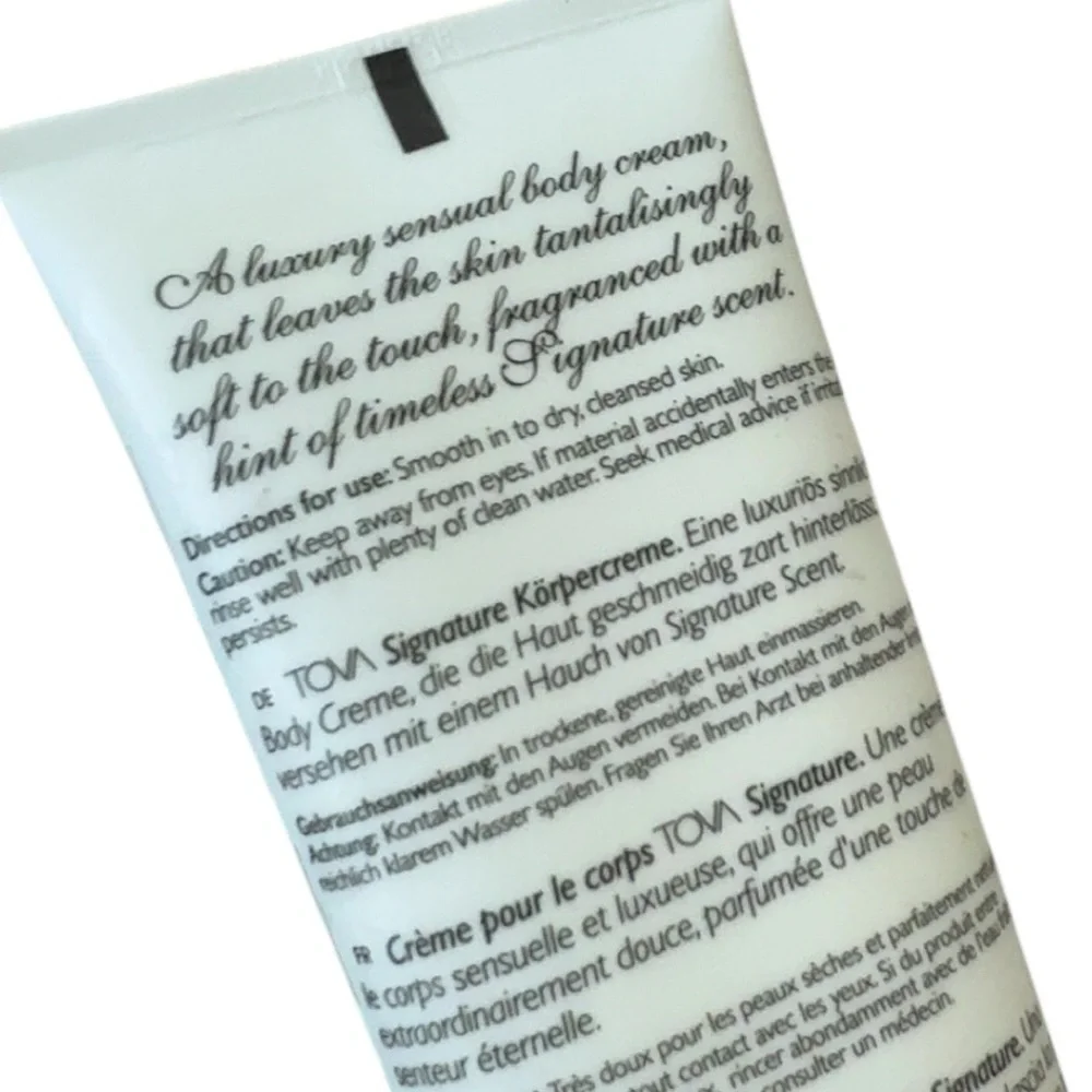 Tova Beverly Hills Signature Luxe Body Cream 5.1‎ Oz & Luxury Shower Oil 6.8 Oz